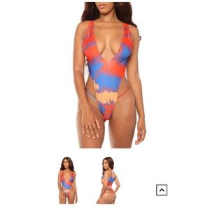 One Piece Women’s Swim Multi Color